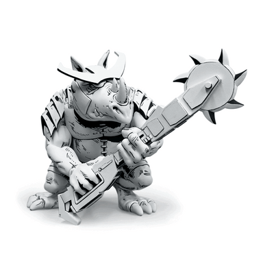 TMNT Firsts: Bebop & Rocksteady (B&W Edition)