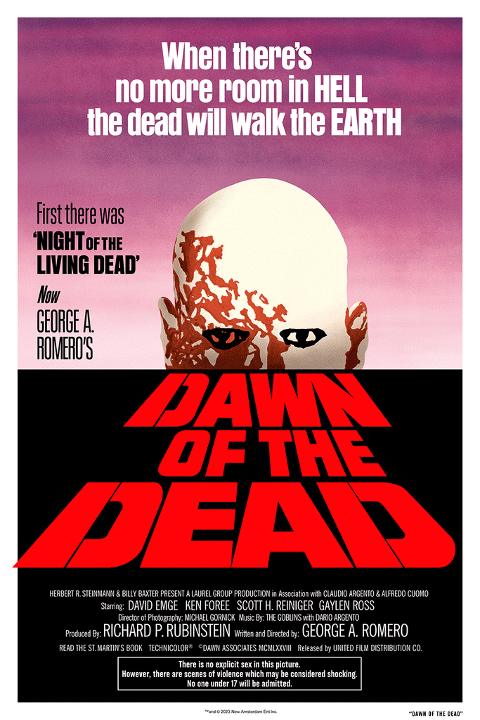 Dawn of the Dead - 3D Lenticular PLEX - Theatrical Poster